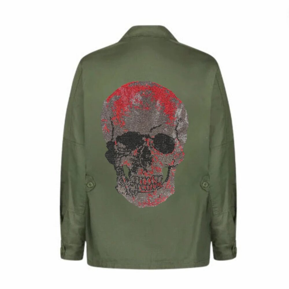 Skull Army Jacket